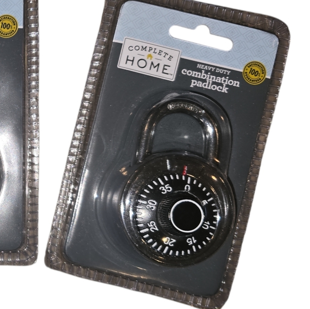 3 Complete Home Combination Padlocks - Picture 2 of 4